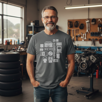 Load image into Gallery viewer, Never Forget - Retro Tech Nostalgia Tee