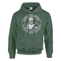 Load image into Gallery viewer, Santa Support – I’m Here to Delete Your Cookies Hoodie
