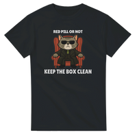 Load image into Gallery viewer, Keep The Box Clean Tee - The Cat Boss Collection