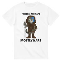 Load image into Gallery viewer, Freedom and Naps Tee - The Cat Boss Collection