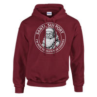 Load image into Gallery viewer, Santa Support – I’m Here to Delete Your Cookies Hoodie
