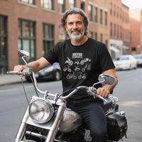 Load image into Gallery viewer, Never Forget - Pedal Power Tee &amp; Crewneck Sweatshirt -  Never Forget Collection