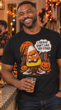 Load and play video in Gallery viewer, Candy Corn Hate Tee, Crewneck &amp; Long Sleeve