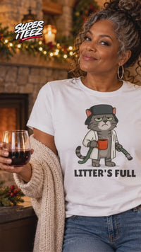 Load and play video in Gallery viewer, Litter’s Full Tee &amp; Crewneck Sweatshirt