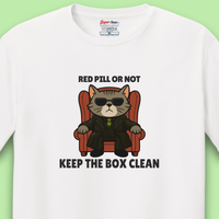 Load image into Gallery viewer, Keep The Box Clean Tee - The Cat Boss Collection