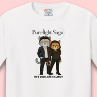 Load image into Gallery viewer, Purrlight Saga Romantic Tee - The Cat Boss Collection